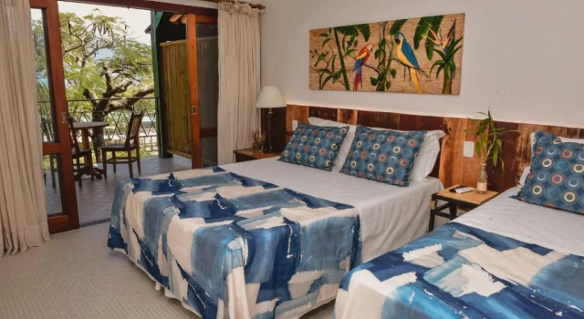 Трёхместный номер Standard с видом на море Hotel Velas do Engenho