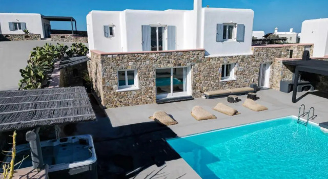 Вилла Deluxe с 5 комнатами Tohu Villas Mykonos