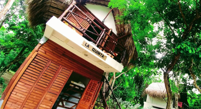 Номер Standard c 1 комнатой с балконом Media Luna Hostel Baru