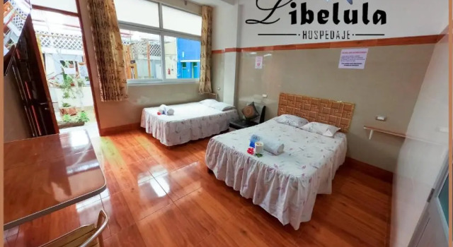 Четырёхместный номер Standard Libélula Hotel