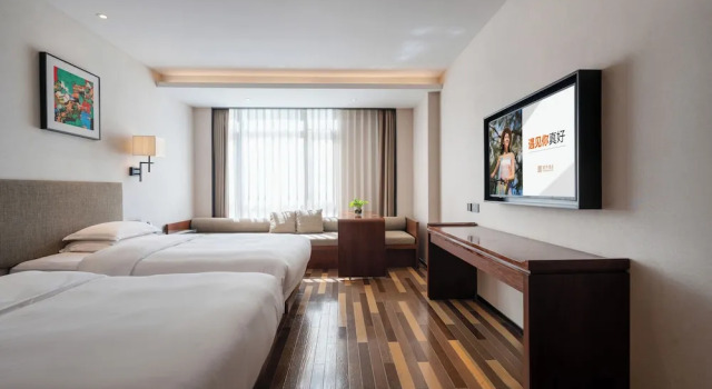 Четырёхместный семейный номер Standard SSAW Boutique Hotel TianSheng QiDong