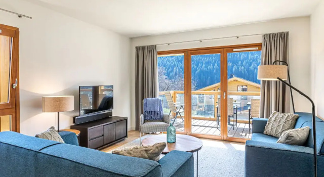 Luxurious apartment in Abondance, ski lift 1.5 km away.