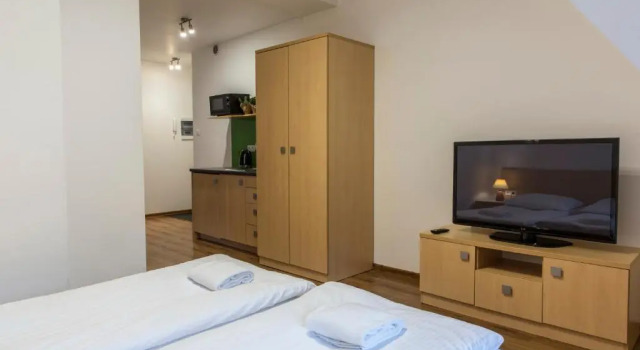 Студия с балконом udanypobyt Apartamenty Przy Dolinach E i F