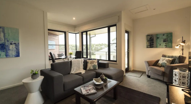 Двухместные апартаменты Deluxe с балконом Hilltop Apartments Phillip Island