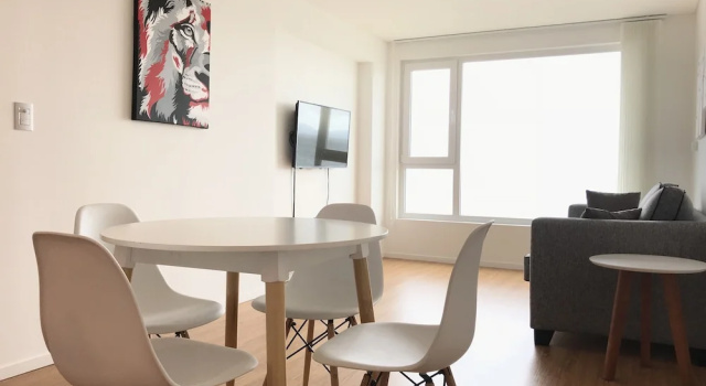 Семейные апартаменты с 2 комнатами с видом на море De la Costa Apartamento