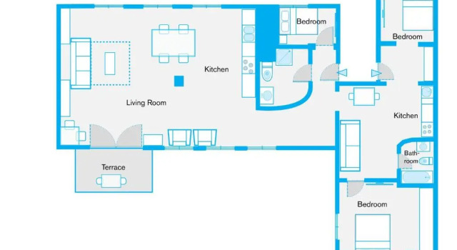 Апартаменты с 3 комнатами Lofty Torstr Apartments, 4 unique units from 1-3 bedrooms in Mitte, ideal for families & groups, from 2 up to 8 Guests