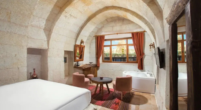 Двухместный номер Standard с видом на город Magna Aurum Cave Hotel