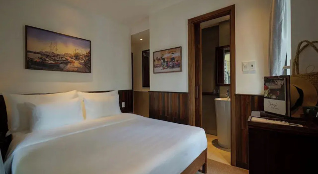 Двухместный номер Deluxe с балконом и с видом на город Nexus House Nguyen Binh Khiem - Near Saigon Zoo & Botanical Gardens