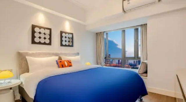 Люкс с 3 комнатами Chengdu Laien holiday Suite Apartment