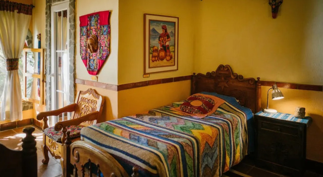 Двухместный номер Standard с балконом Hotel y Cafe La Casa del Mundo