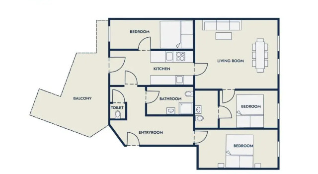 Апартаменты с 3 комнатами easy-flat Pilgramgasse - Apartments near Metro