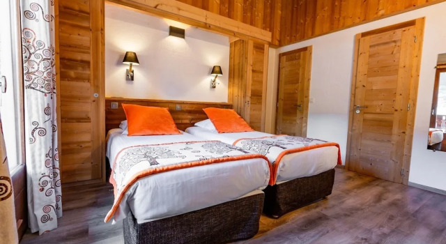 Двухместный номер Superior с балконом Hotel Les Bruyères