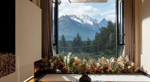 Люкс QingXiYingYu.Snow Mountain.Lake View.Garden.Scenic Retreat.Designer Villa