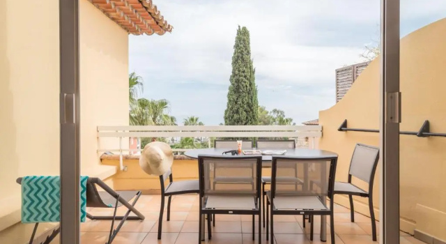 Апартаменты c 1 комнатой с видом на море Pierre & Vacances Residence Les Rivages des Issambres
