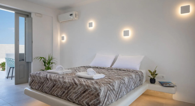 Двухместный номер Superior Accessible Sea View Bay Hotel Santorini