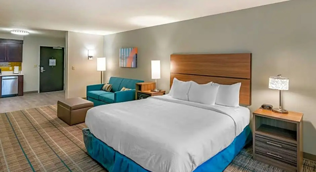 Одноместный люкс MainStay Suites Spokane Airport