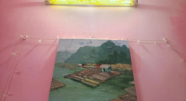 Кровать в общем номере Wan Ning Xiao Gang Guest House