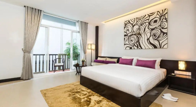 Двухместный номер Deluxe с балконом Apsor Palace Hotel