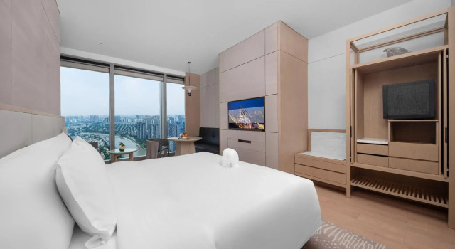 Двухместный номер Deluxe с видом на реку Grand Bay Hotel Chengdu