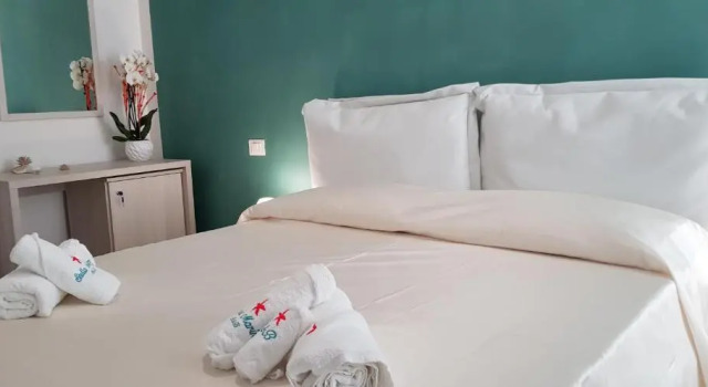 Двухместный номер Deluxe с балконом и с видом на море Stella Marina Agropoli