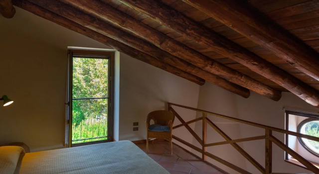 Двухместный номер Standard с балконом и с видом на сад Agriturismo La Vecchia Quercia