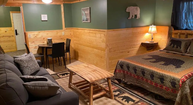Люкс Deluxe The Fishing Bear Lodge