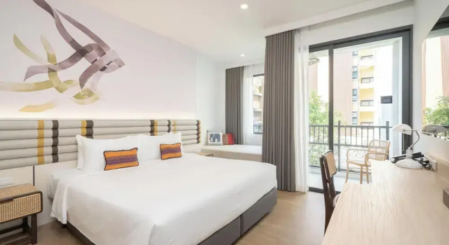 Двухместный номер Deluxe с балконом Pranakorn Heritage Hotel