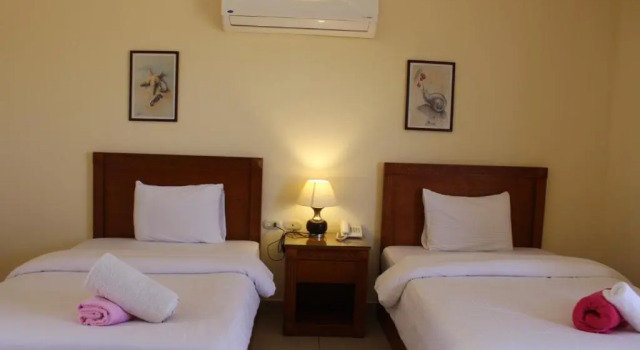 Кровать в общем номере Herrmes Hostel اجانب فقط
