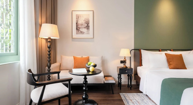 Двухместный номер Deluxe Signature by M Village Danang Heritage, a brand of Modern Village Lifestyle