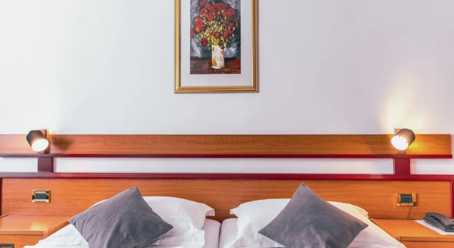 Двухместный номер Standard с балконом и с видом на море Hotel Horizont