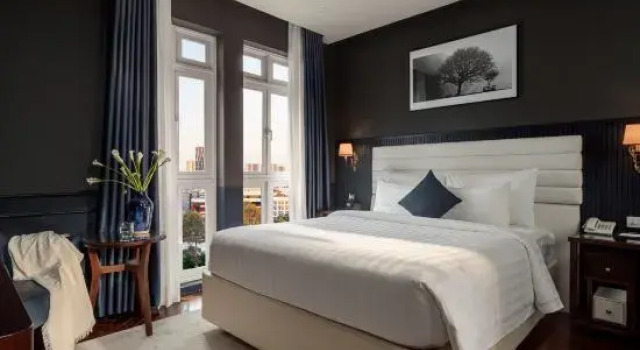 Номер Deluxe с видом на город KiN Hotel Đông Du