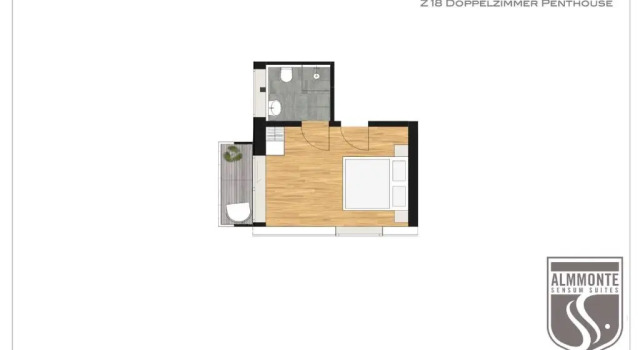 Двухместный номер Standard Пентхаус ALMMONTE SENSUM SUITES - Funky Living Hotel