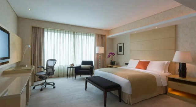 Двухместный номер Premier с видом на реку Marco Polo Wuhan