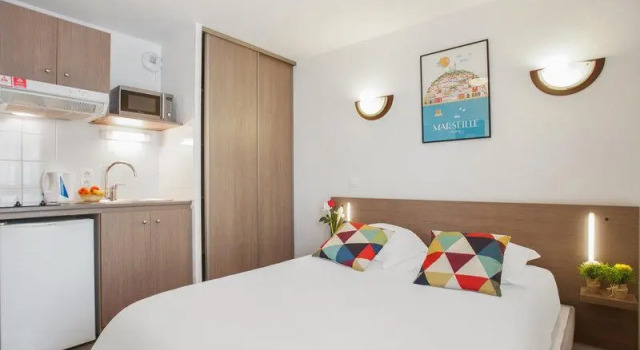 Двухместный номер Standard AppartCity Classic Marseille Euromed