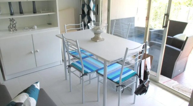 Studio In Antibes With Wonderful Sea View Enclosed Garden And Wifi 500 M From The Beach