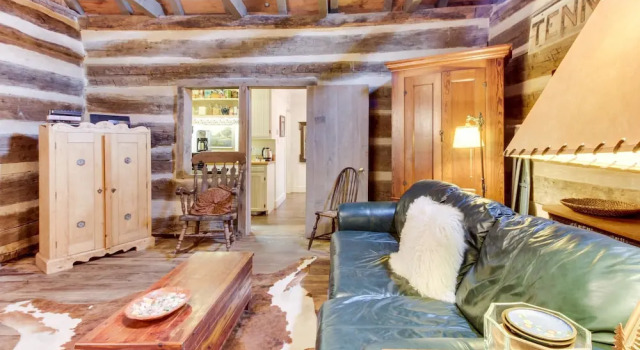 Town Creek Log Cabin, Забронировать Дом для отпуска Виллы Фредериксберг, рядом с Музей объединенной церкви, Вилла