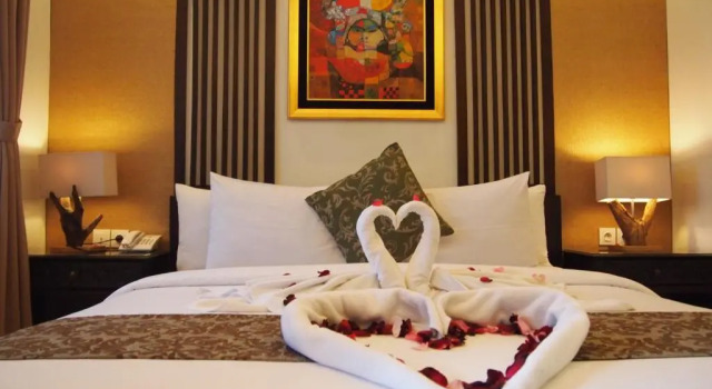 Двухместный номер Deluxe с видом на сад Yulia Village Inn Ubud