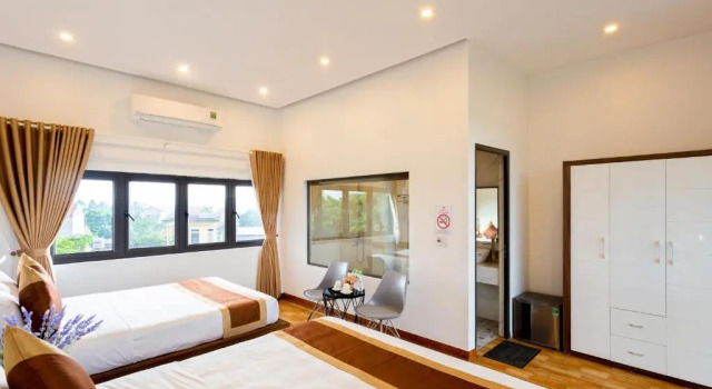 Четырёхместный номер Standard с видом на озеро Tam Coc Sunshine Homestay