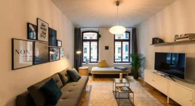 Apartment Waldstraßenviertel, Book Lejlighed Hoteller i Leipzig med parkering, nær Zentralstadion, Parkering