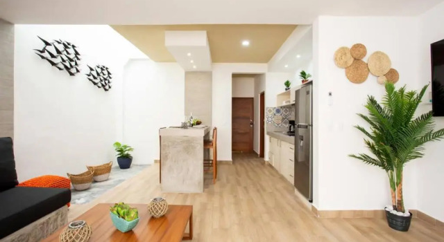 Exclusive 4 Br. Townhouse + Rooftop & Private pool, Rezervasyon Otel Tulum havuzlu oteller, Yüzme Havuzu