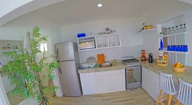 Апартаменты Superior с 2 комнатами с балконом и с видом на океан Amigo Rental Isla Mujeres