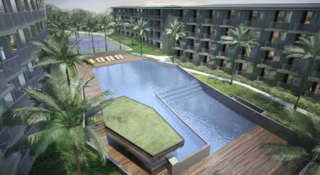 Номер Standard с видом на бассейн Wyndham Garden Samui Wing