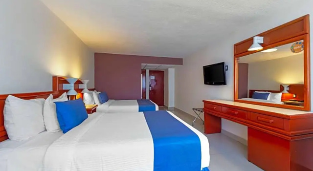 Standard- værelse med udsigt over poolen Comfort Inn Veracruz