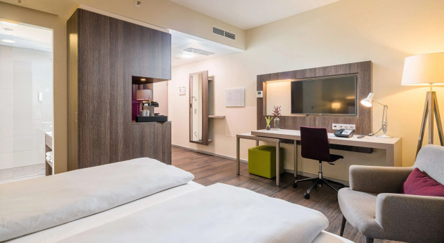 Двухместные апартаменты Comfort Best Western Hotel Airport Frankfurt
