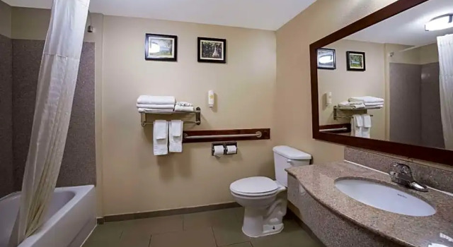 Четырёхместный люкс Whirlpool c 1 комнатой Comfort Inn & Suites Midway - Tallahassee West