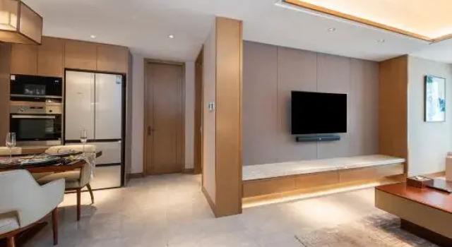 Двухместный люкс Deluxe c 1 комнатой Orientino Executive Apartments Beijing