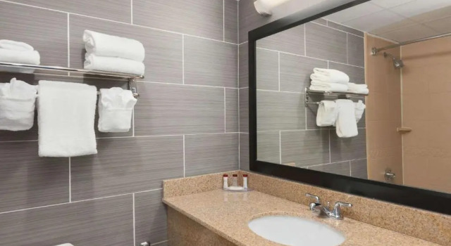 Двухместный номер Ramada by Wyndham Rochelle Park Near Paramus