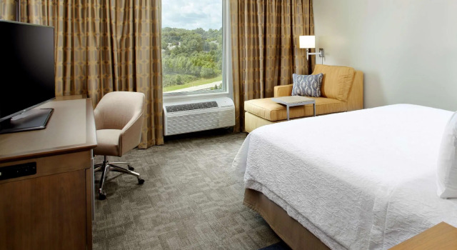 Двухместный номер NONSMOKING Hampton Inn & Suites Pittsburgh Airport South/Settlers Ridge