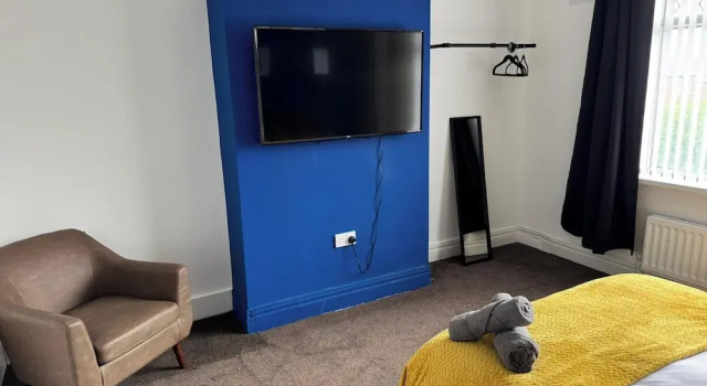 City Centre-4 Br-sleeps 7-garden-free Parking, Забронировать Отель Ньюкасл-апон-Тайн Тайн и Уир, рядом с Nuns Moor Park