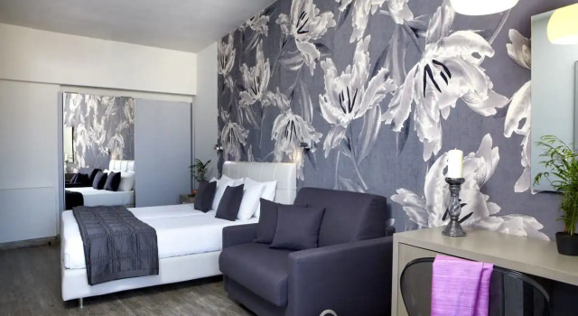 Трёхместный номер Standard с частичным видом на море Mouikis Hotel Kefalonia